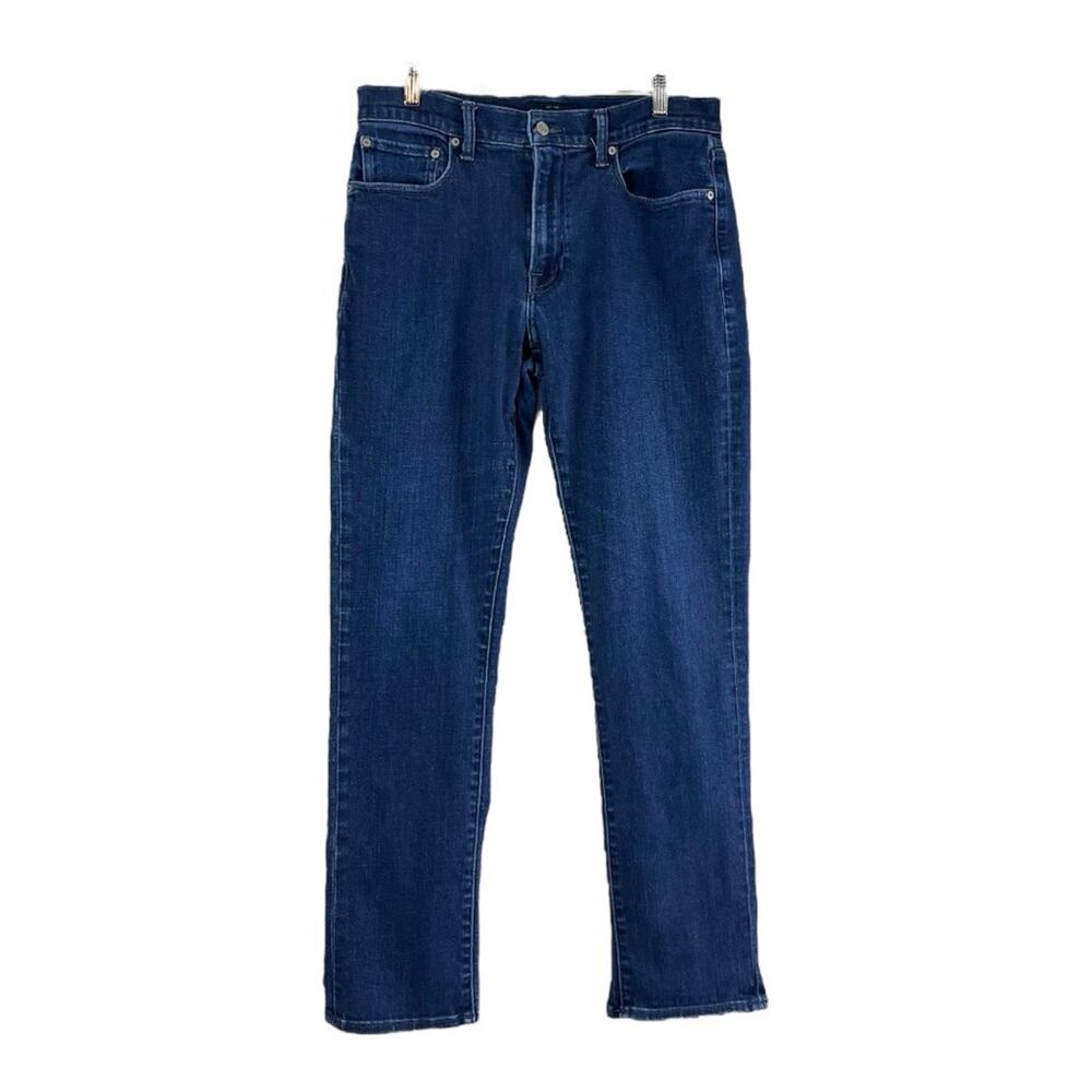 Lucky Brand Men’s Jeans Mid Rise 410 Athletic Slim Fit Dark Wash Size 32x32